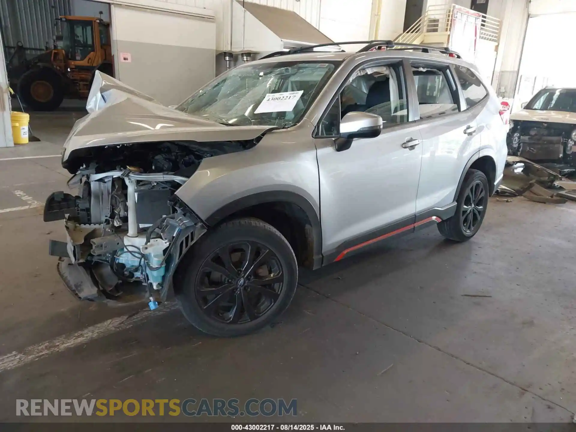 2 Photograph of a damaged car JF2SKARC6MH521965 SUBARU FORESTER 2021
