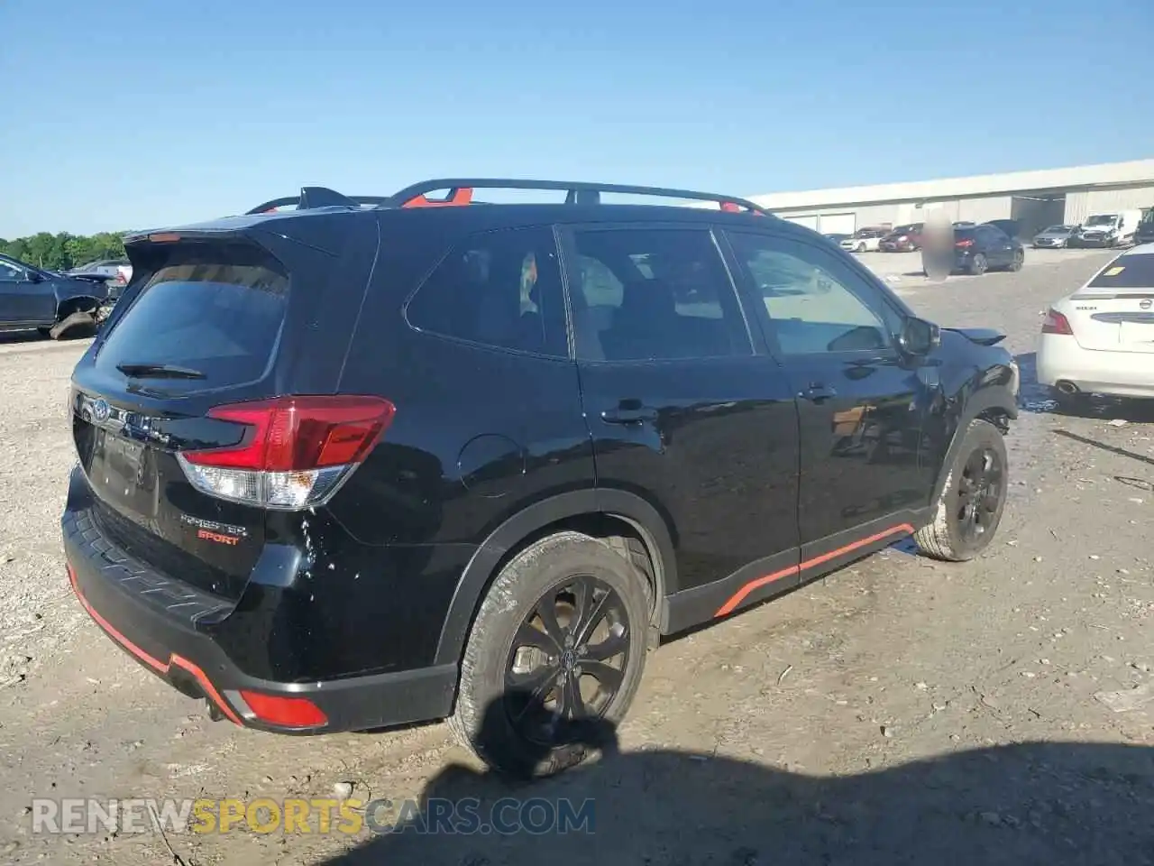 3 Photograph of a damaged car JF2SKARC6MH551287 SUBARU FORESTER 2021