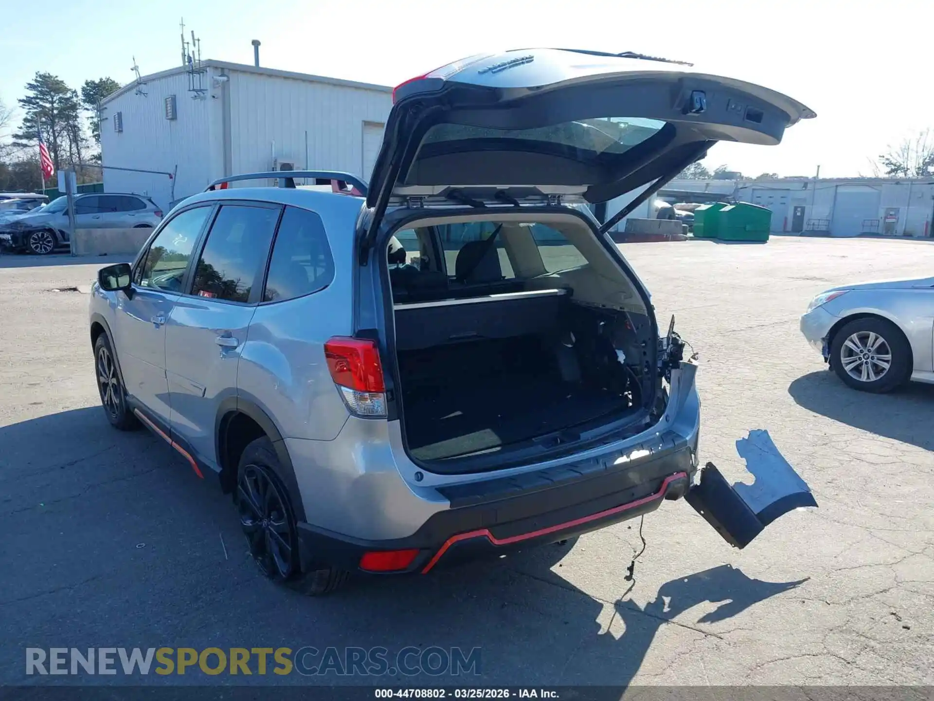 3 Photograph of a damaged car JF2SKARC6MH585617 SUBARU FORESTER 2021