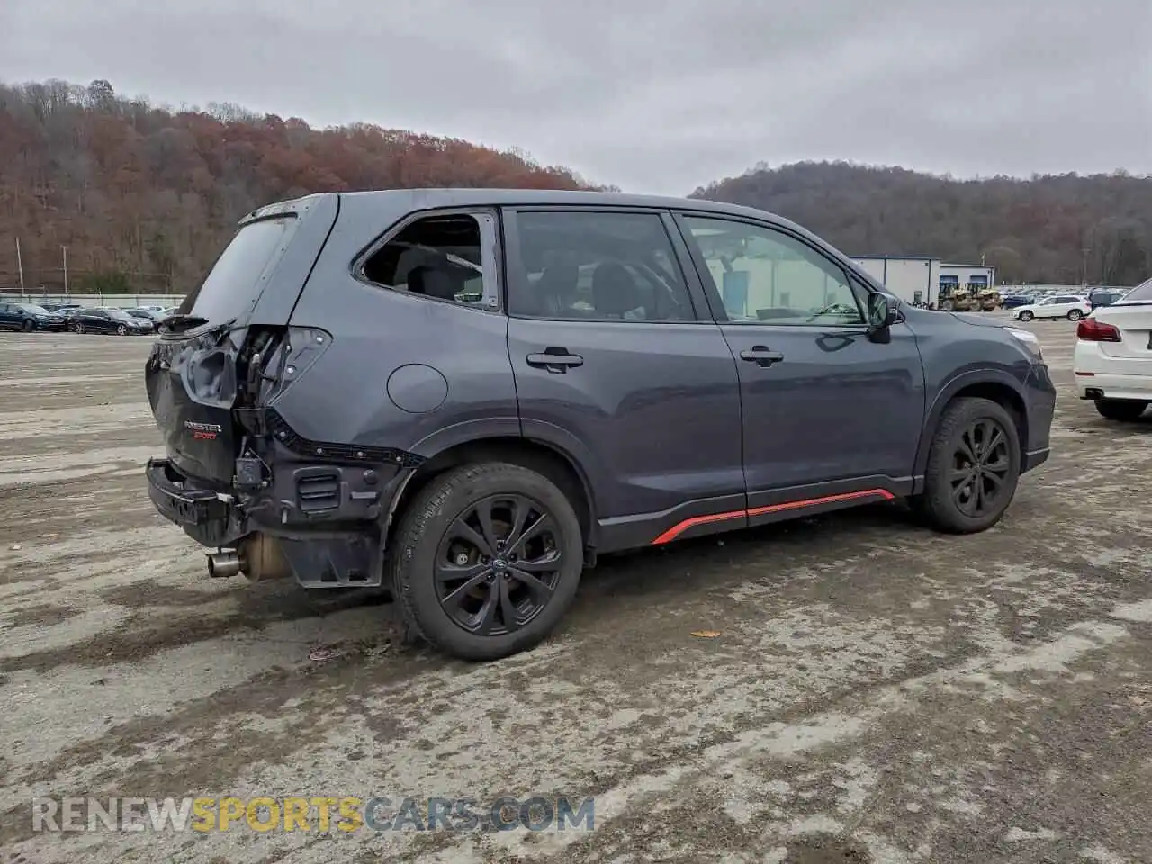3 Photograph of a damaged car JF2SKARC7MH444328 SUBARU FORESTER 2021
