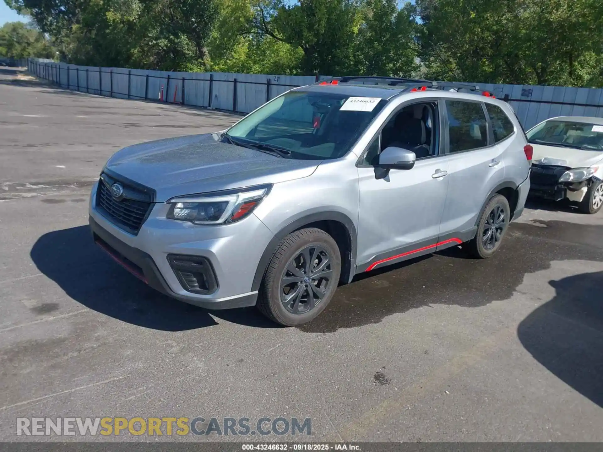 2 Photograph of a damaged car JF2SKARC7MH471545 SUBARU FORESTER 2021