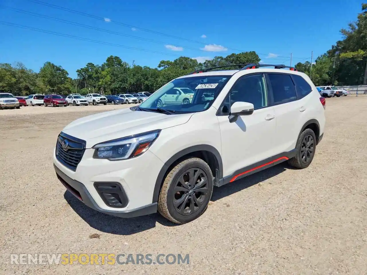 1 fotografías del automóvil dañado JF2SKARC7MH483842 SUBARU FORESTER 2021