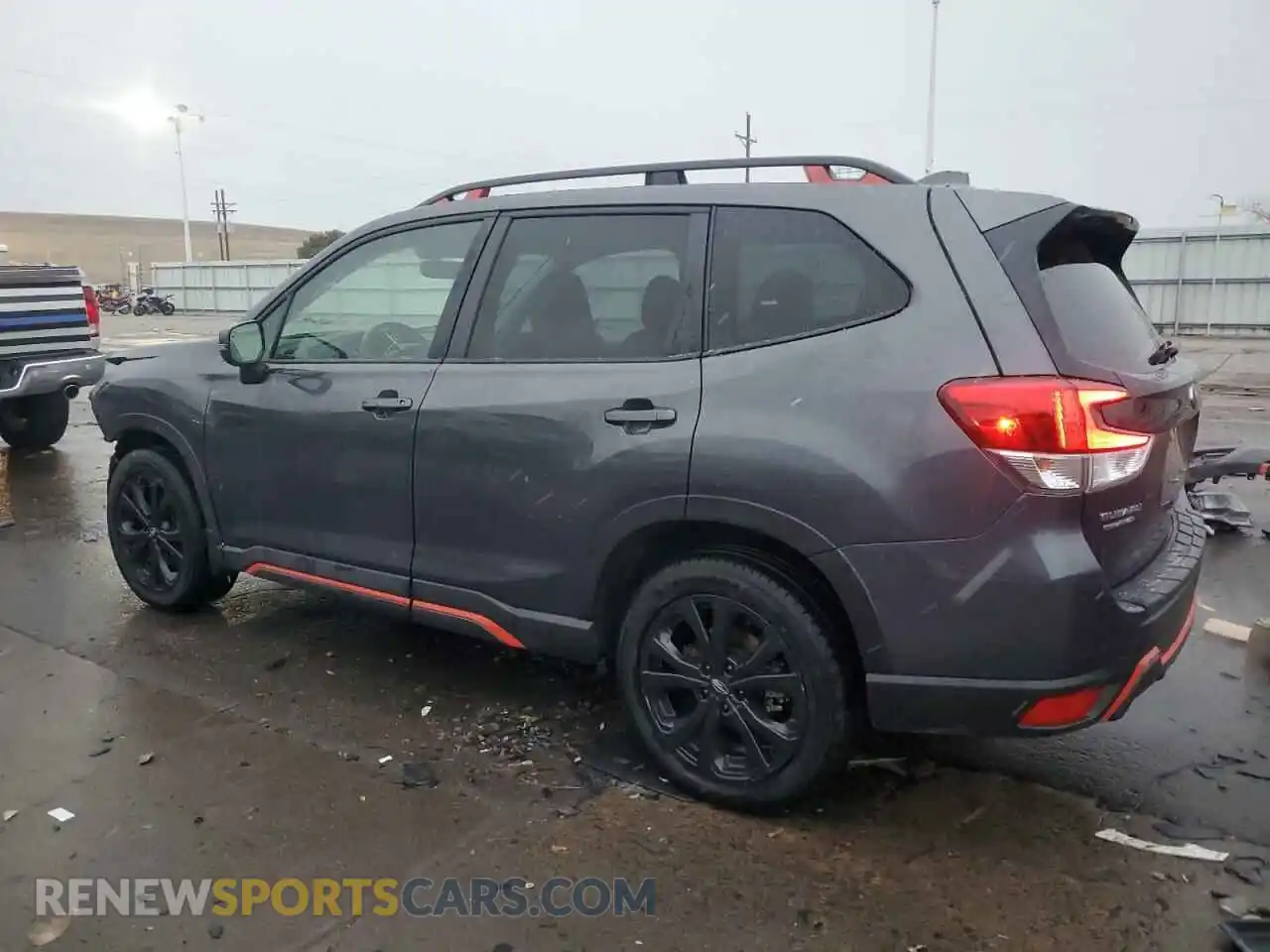 2 Photograph of a damaged car JF2SKARC7MH553744 SUBARU FORESTER 2021