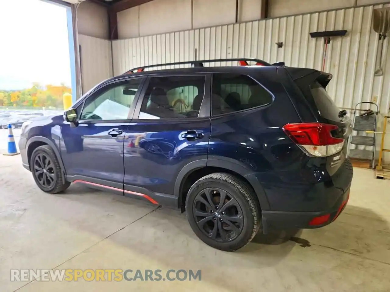 2 Фотография поврежденного автомобиля JF2SKARC7MH557101 SUBARU FORESTER 2021