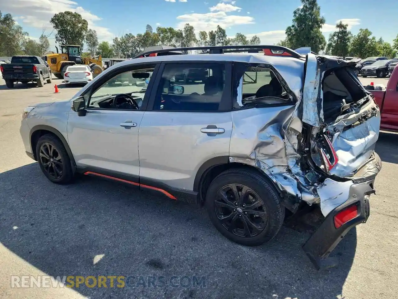 2 Photograph of a damaged car JF2SKARC7MH579812 SUBARU FORESTER 2021