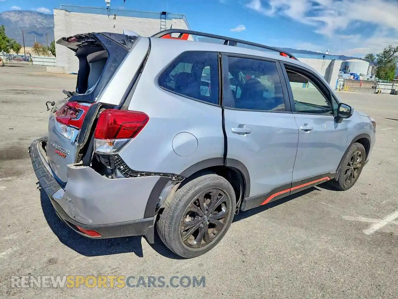 3 Photograph of a damaged car JF2SKARC7MH579812 SUBARU FORESTER 2021