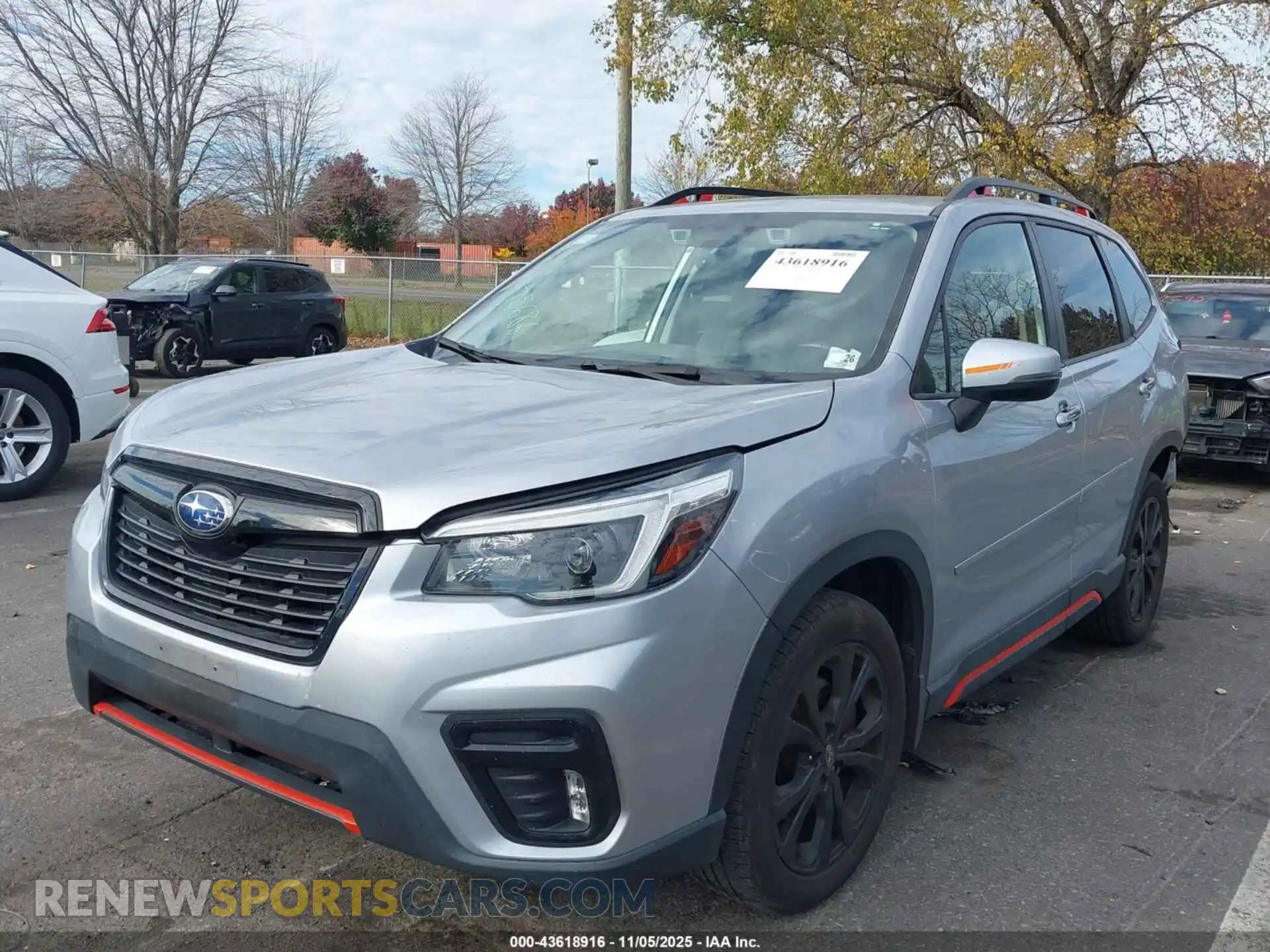 2 Photograph of a damaged car JF2SKARC8MH413511 SUBARU FORESTER 2021