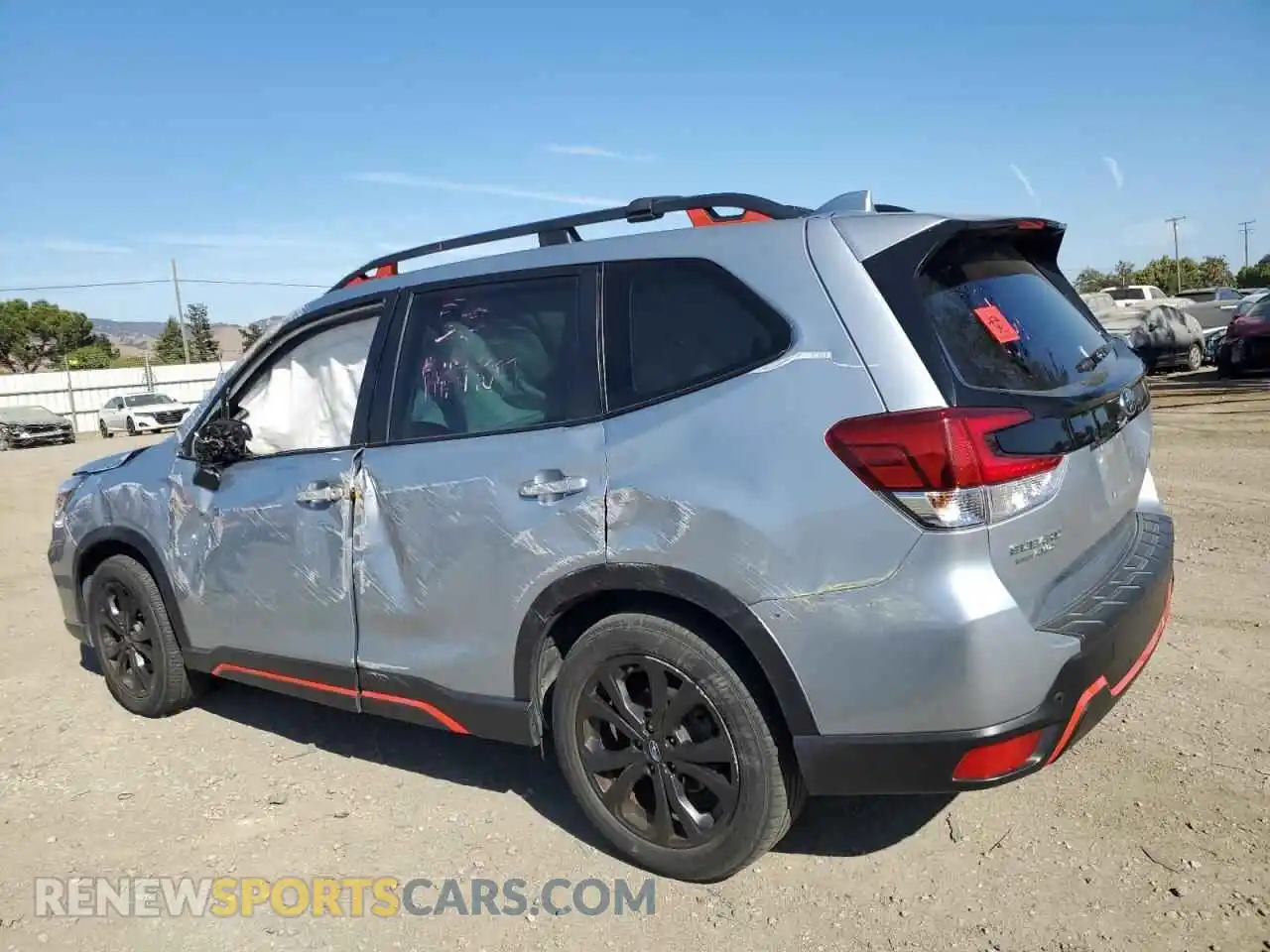 2 Photograph of a damaged car JF2SKARC8MH448890 SUBARU FORESTER 2021