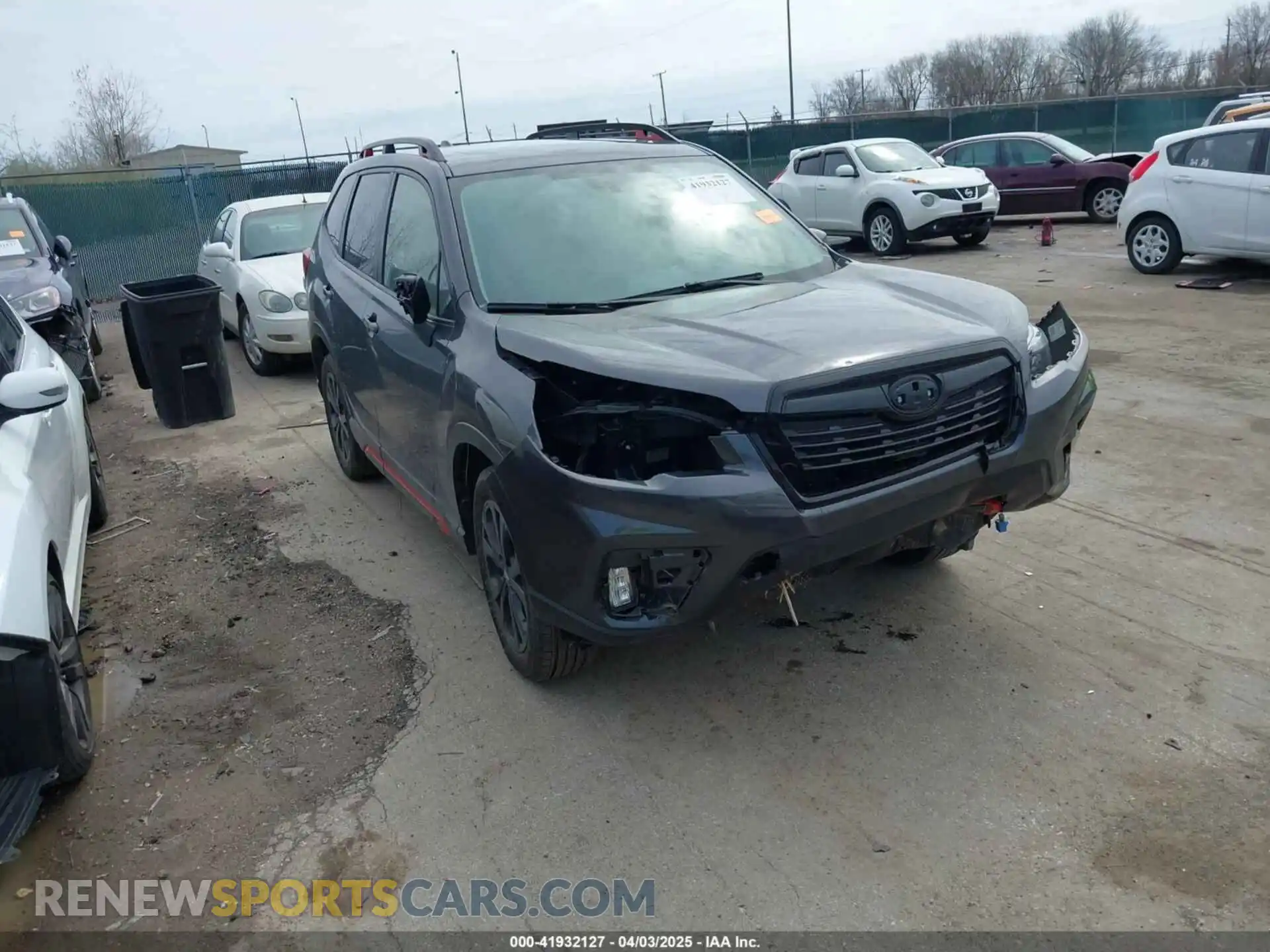 1 Фотография поврежденного автомобиля JF2SKARC8MH510305 SUBARU FORESTER 2021