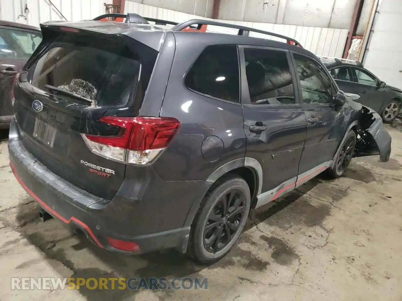 3 Photograph of a damaged car JF2SKARC8MH520901 SUBARU FORESTER 2021