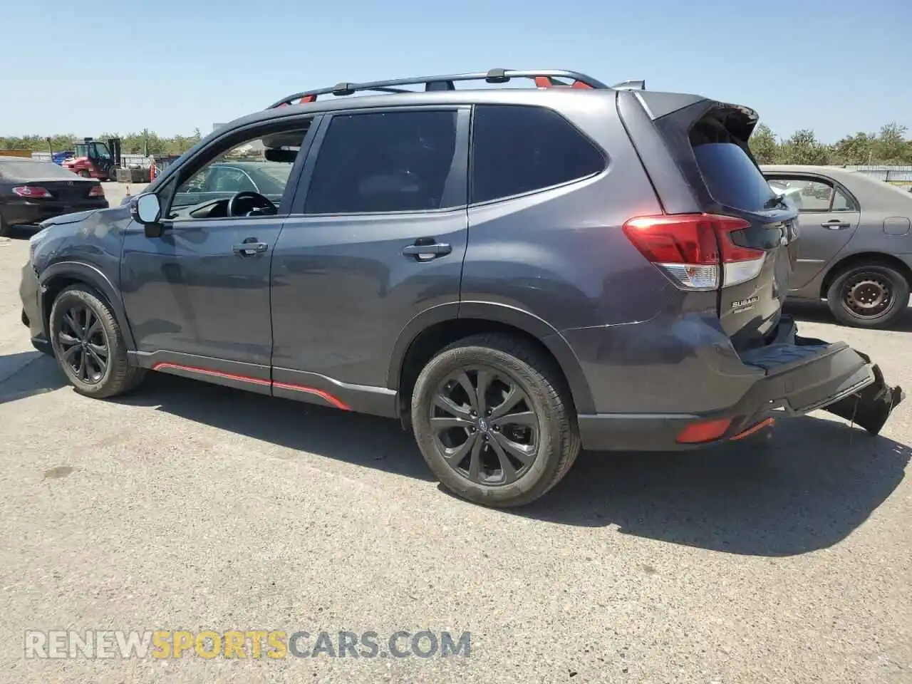 2 Photograph of a damaged car JF2SKARC9MH416806 SUBARU FORESTER 2021