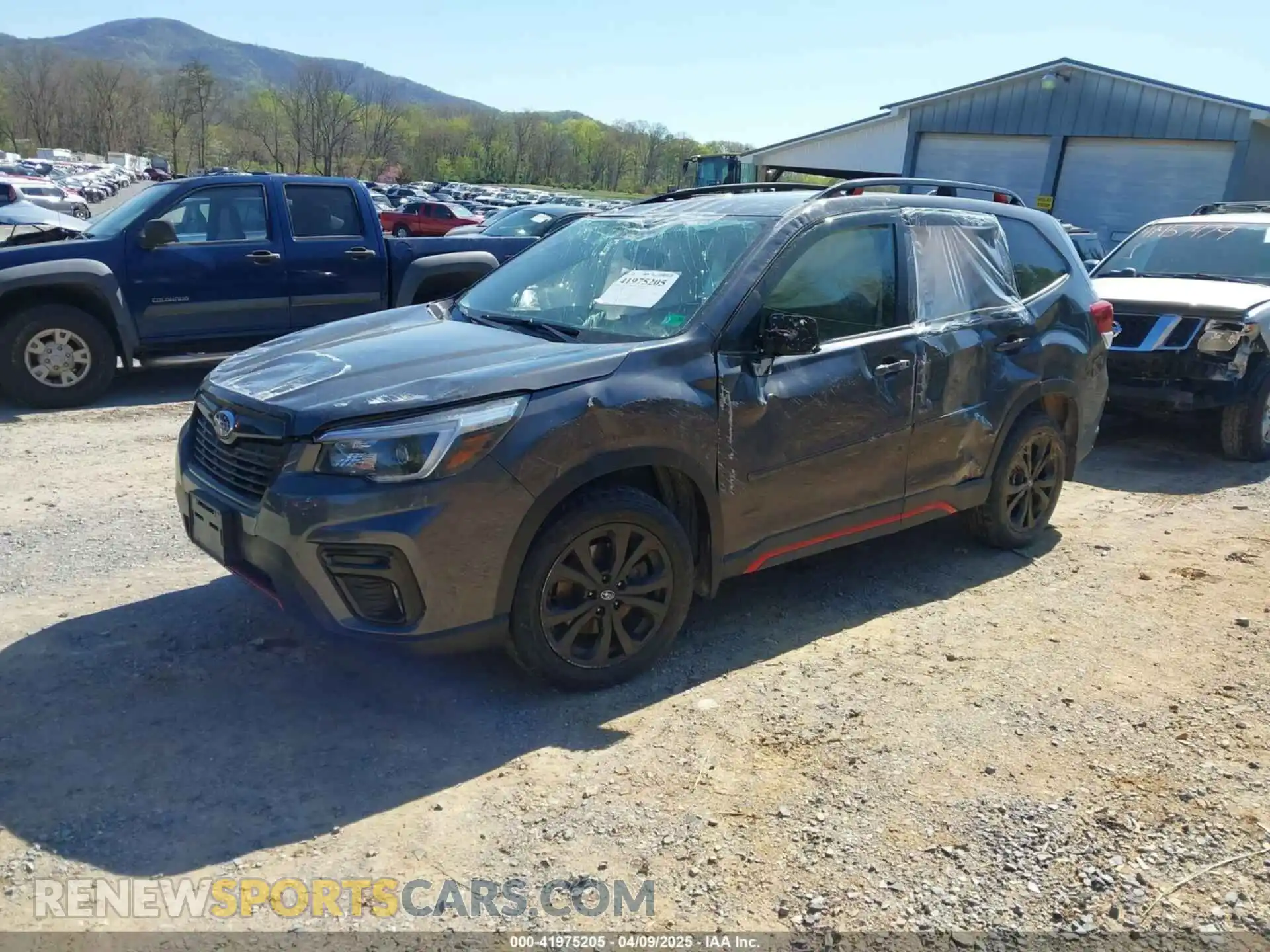 2 Photograph of a damaged car JF2SKARC9MH498648 SUBARU FORESTER 2021