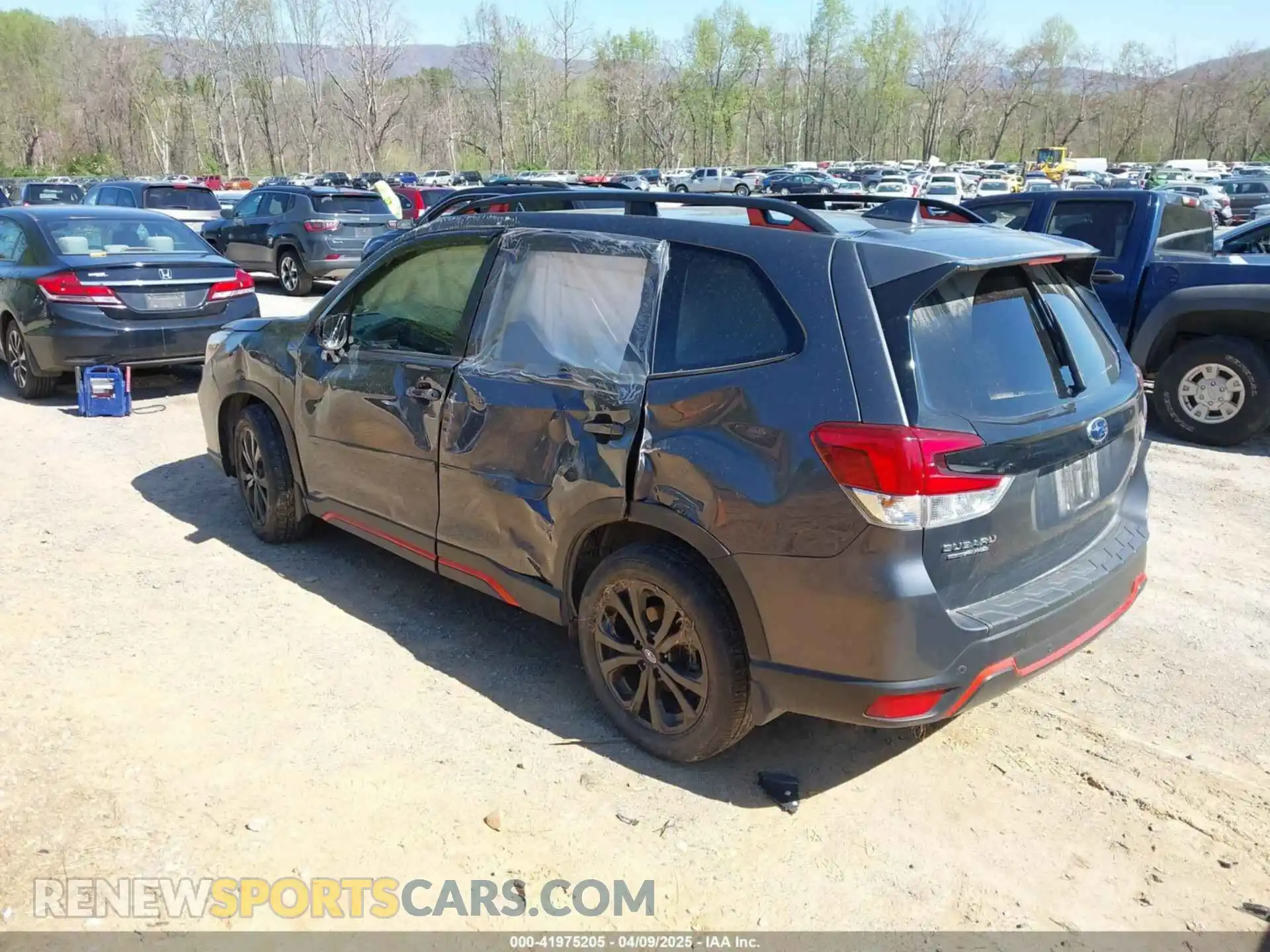 3 Photograph of a damaged car JF2SKARC9MH498648 SUBARU FORESTER 2021