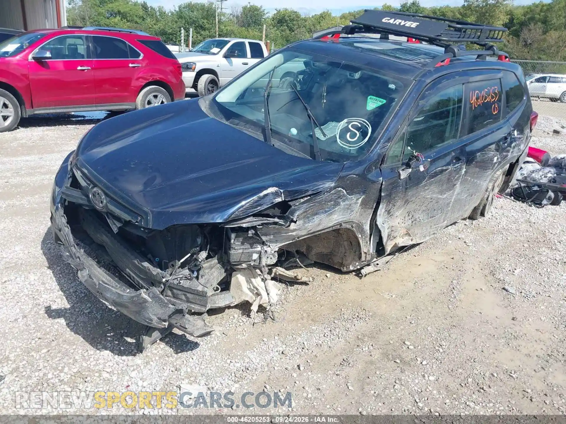 2 Photograph of a damaged car JF2SKARC9MH563174 SUBARU FORESTER 2021