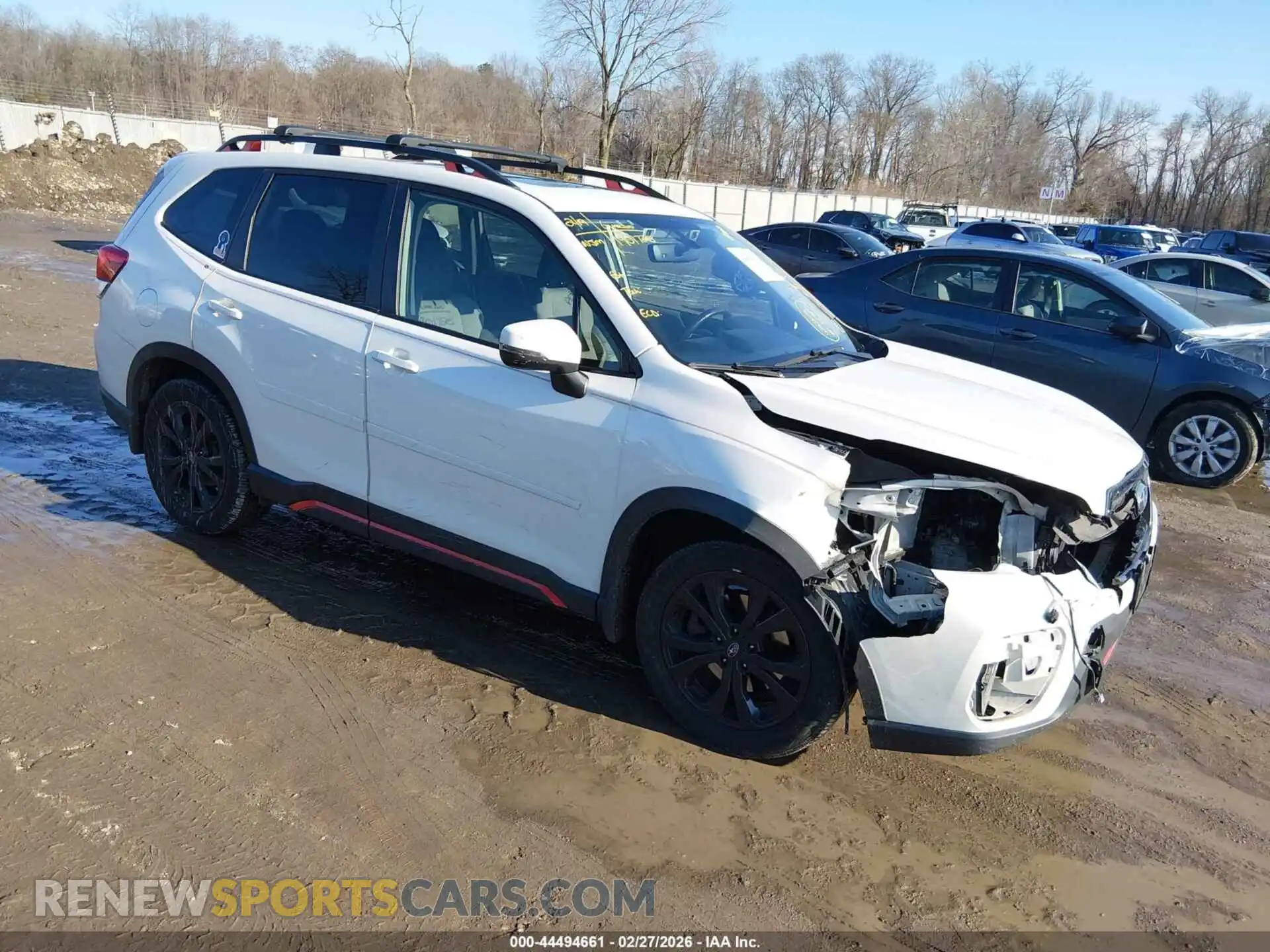 1 Photograph of a damaged car JF2SKARCXMH586298 SUBARU FORESTER 2021