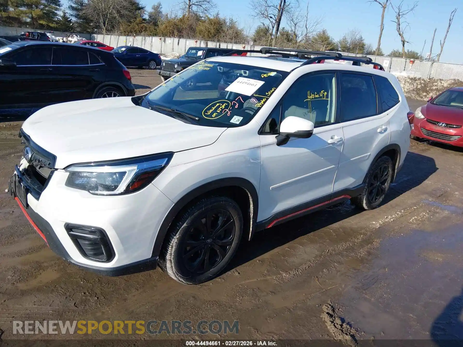 2 Photograph of a damaged car JF2SKARCXMH586298 SUBARU FORESTER 2021