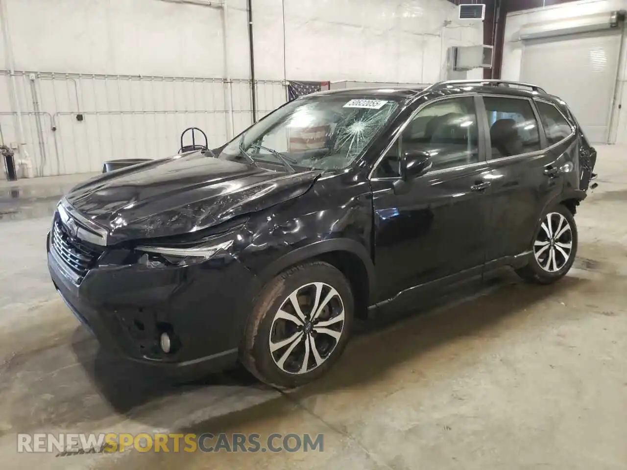 1 Photograph of a damaged car JF2SKASC0MH432015 SUBARU FORESTER 2021