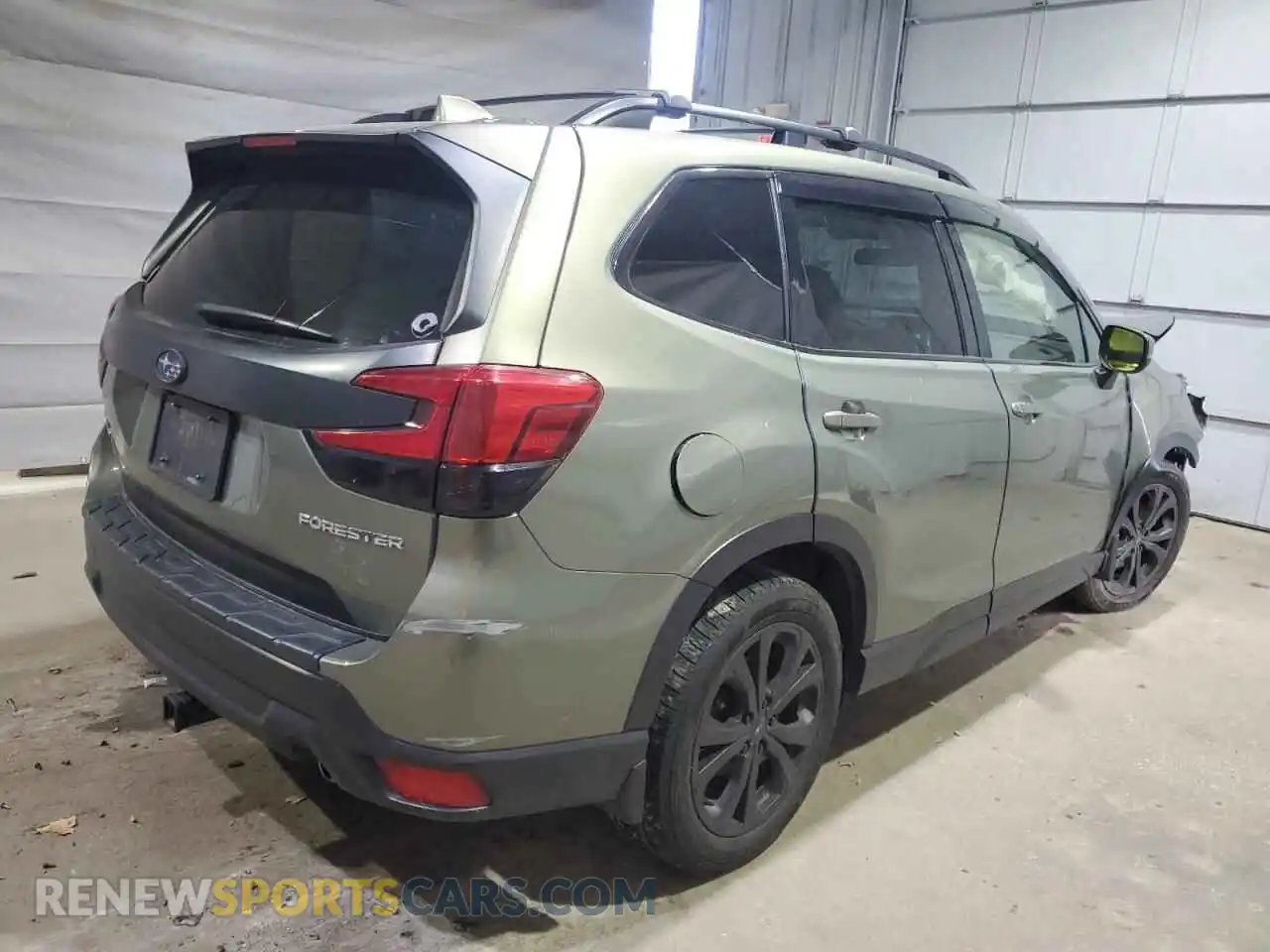 3 Photograph of a damaged car JF2SKASC0MH493302 SUBARU FORESTER 2021
