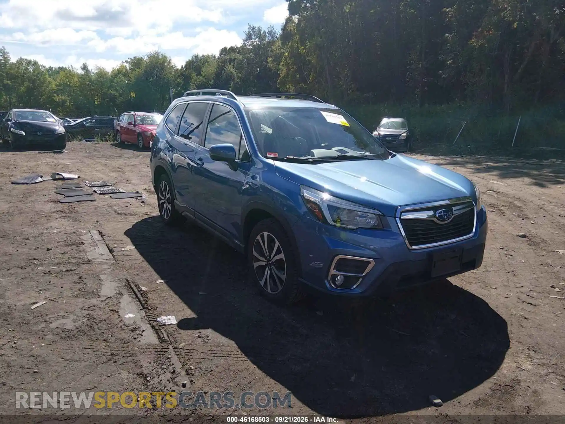 1 Photograph of a damaged car JF2SKASC0MH568208 SUBARU FORESTER 2021