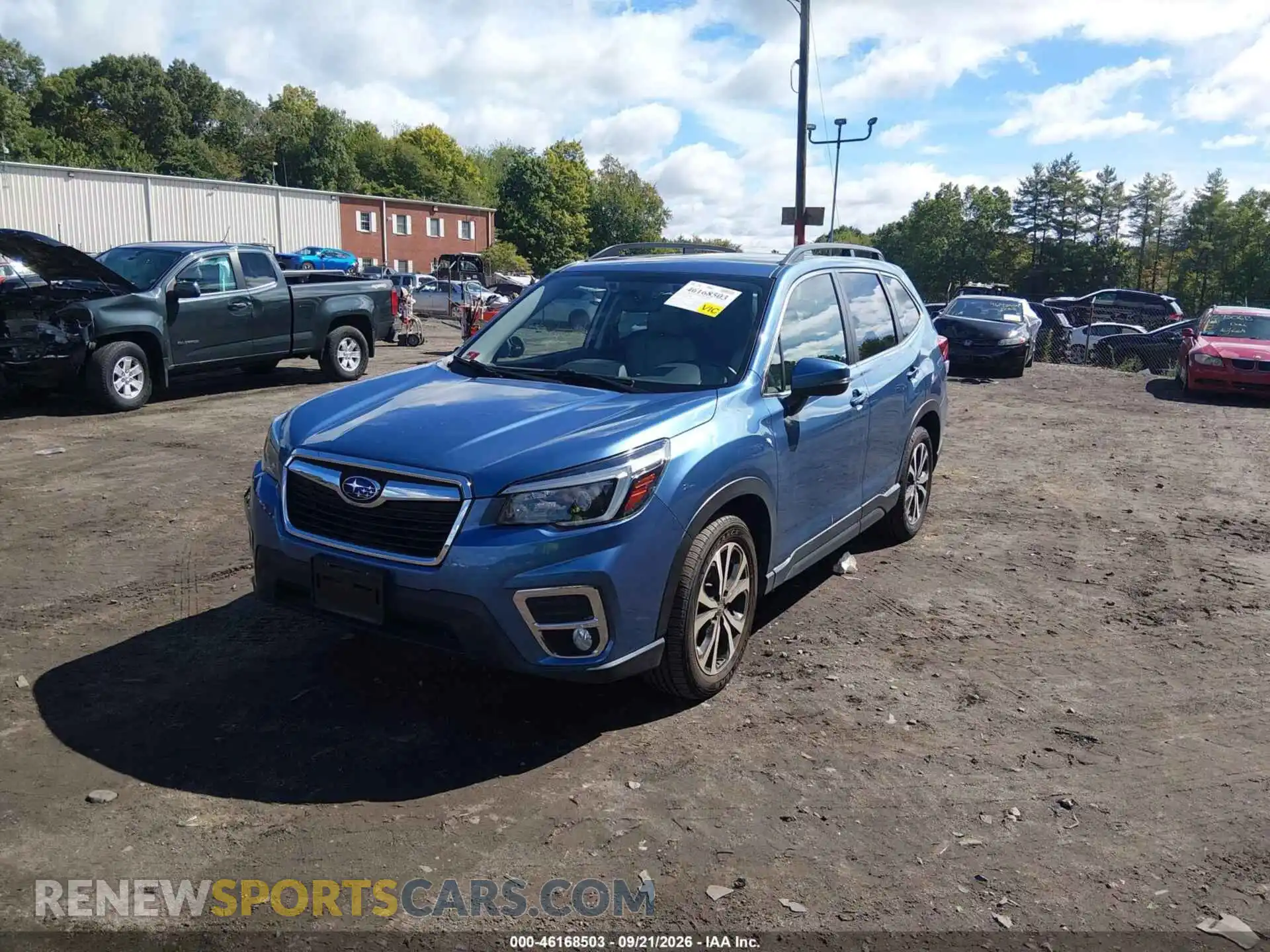 2 Photograph of a damaged car JF2SKASC0MH568208 SUBARU FORESTER 2021