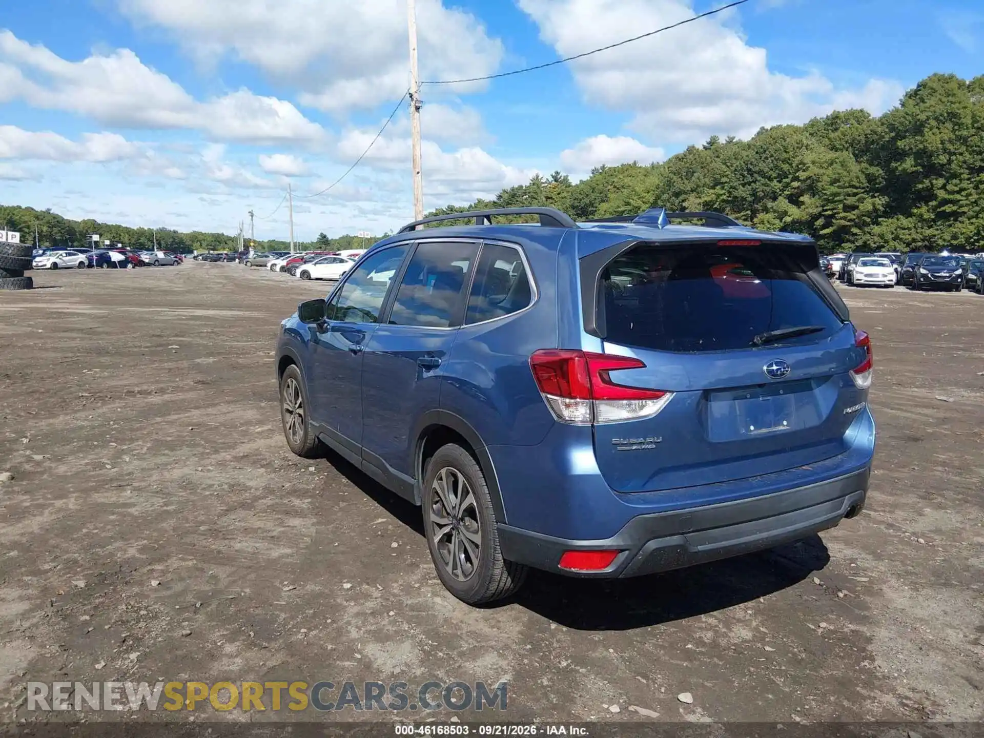 3 Photograph of a damaged car JF2SKASC0MH568208 SUBARU FORESTER 2021