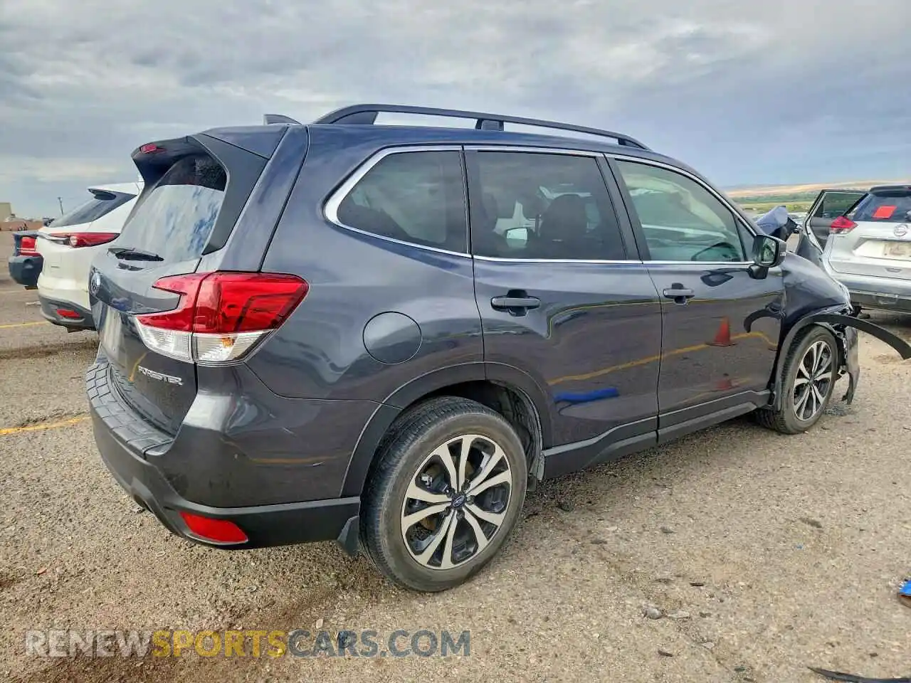 3 Photograph of a damaged car JF2SKASC1MH516313 SUBARU FORESTER 2021