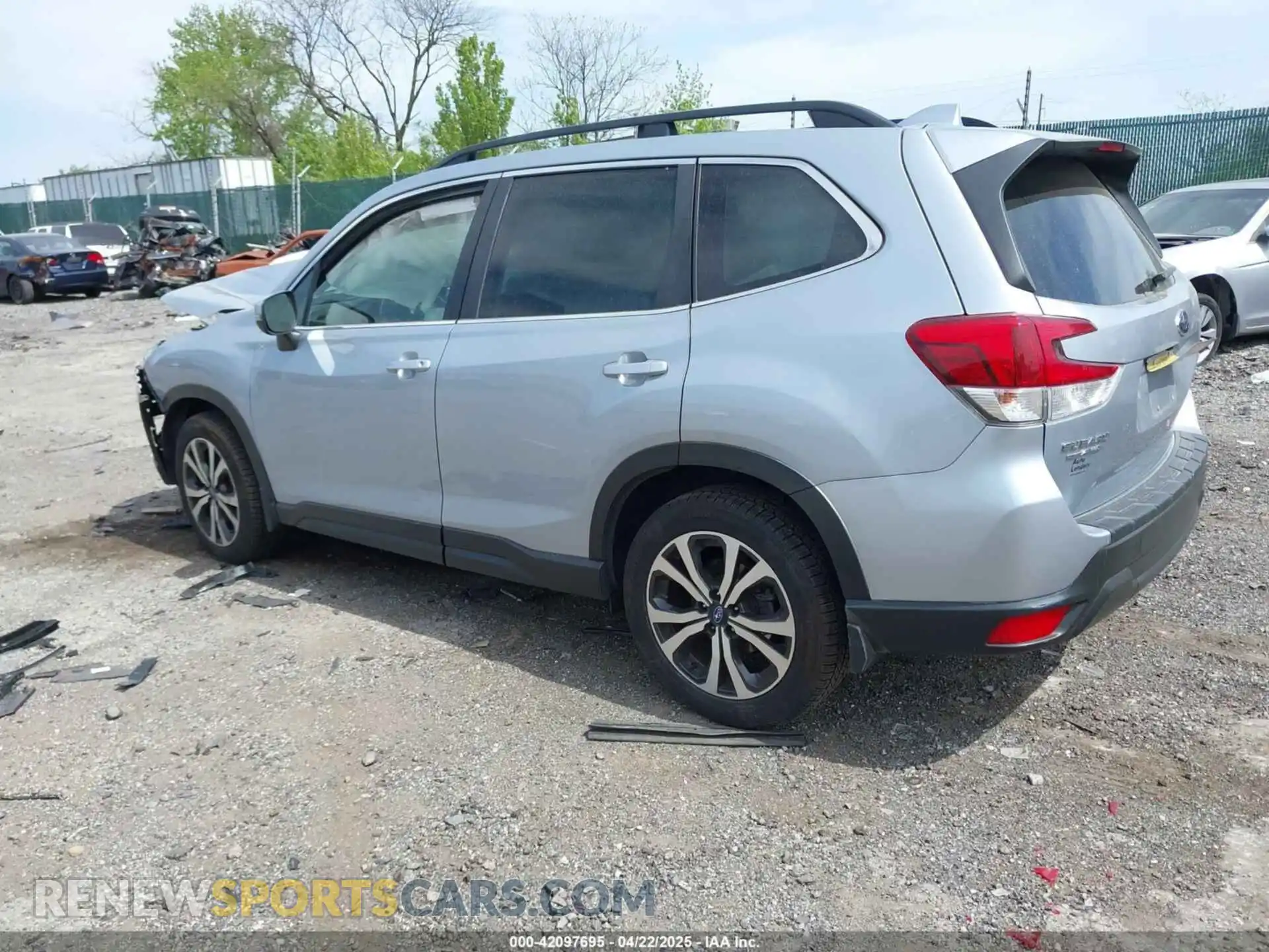 3 Photograph of a damaged car JF2SKASC2MH443419 SUBARU FORESTER 2021