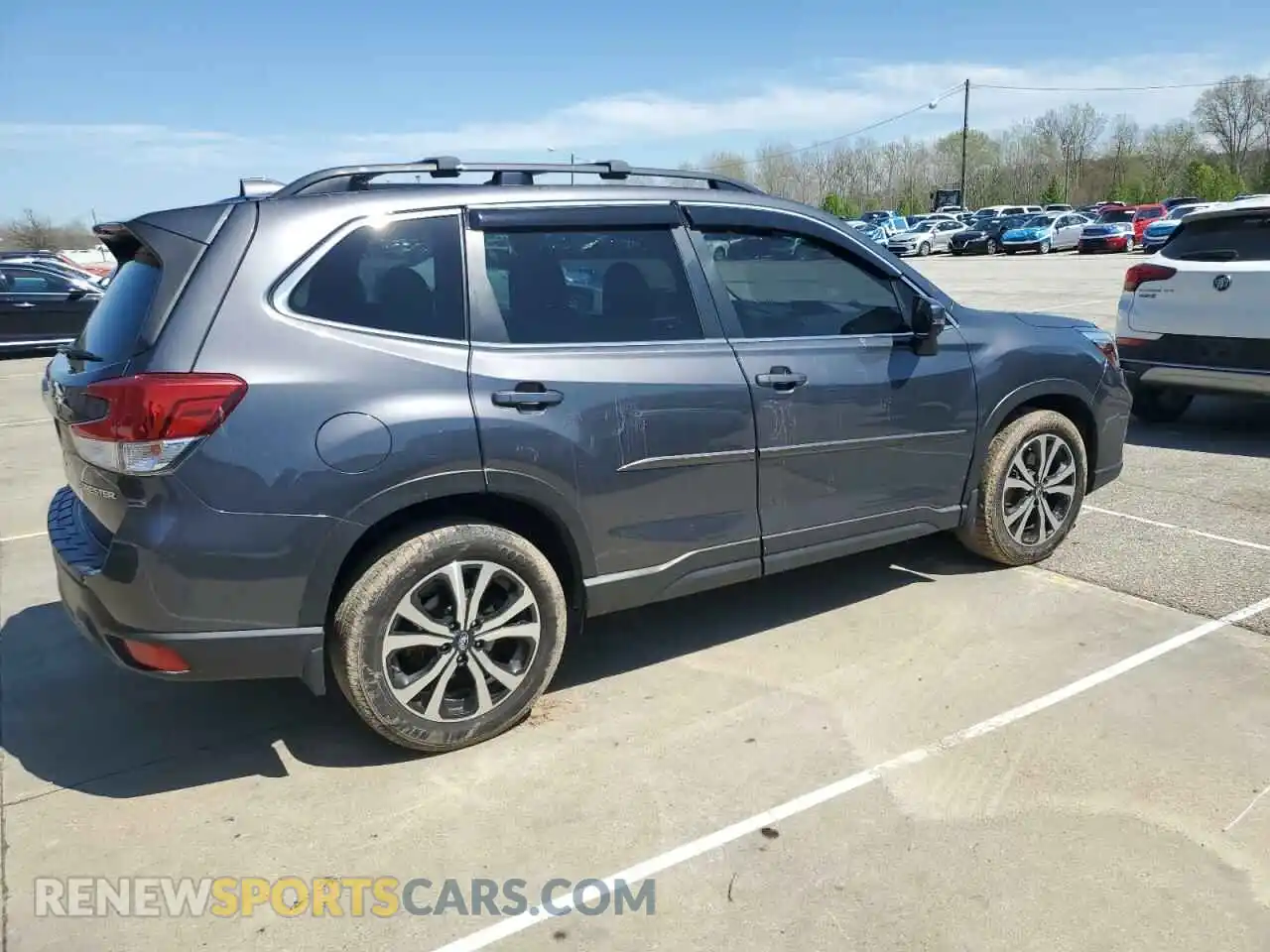 3 Photograph of a damaged car JF2SKASC3MH536014 SUBARU FORESTER 2021