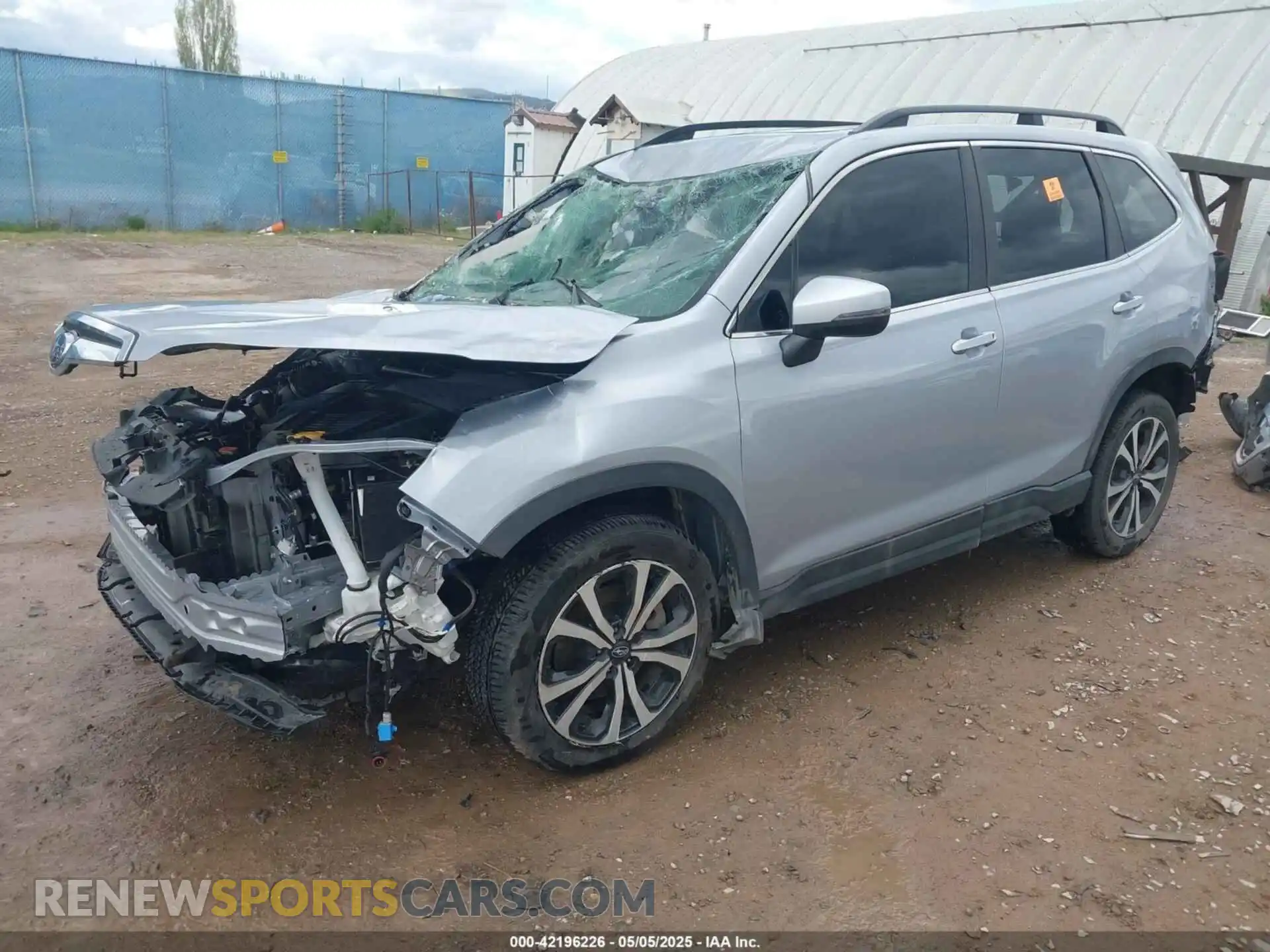 2 Photograph of a damaged car JF2SKASC5MH431586 SUBARU FORESTER 2021