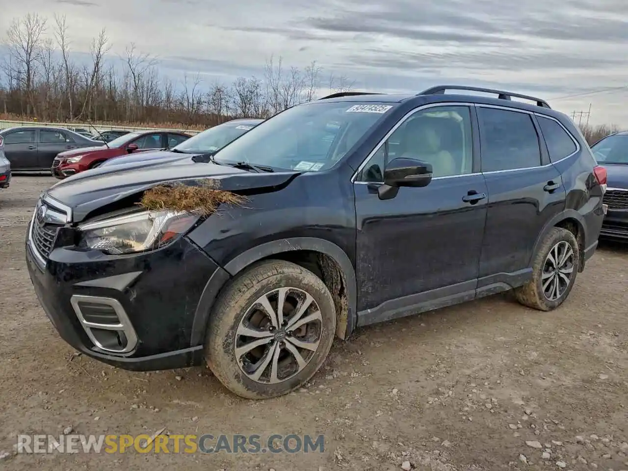 1 Photograph of a damaged car JF2SKASC7MH582901 SUBARU FORESTER 2021