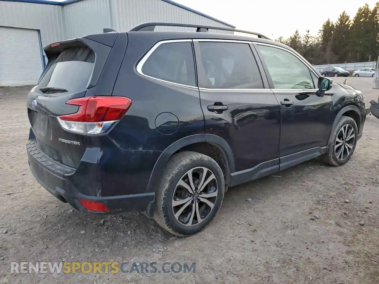 3 Photograph of a damaged car JF2SKASC7MH582901 SUBARU FORESTER 2021