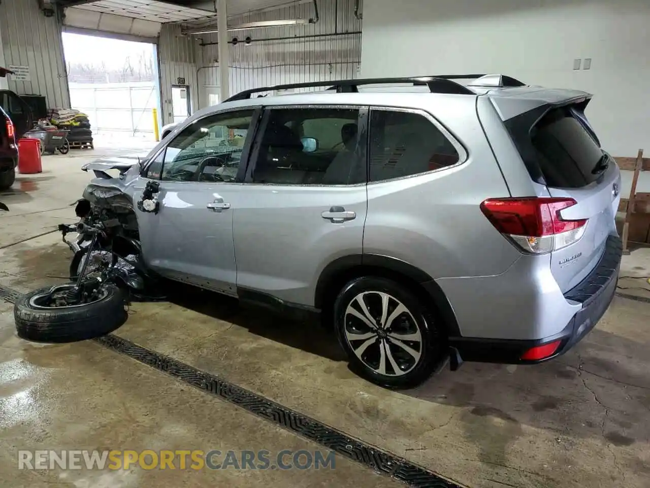 2 Photograph of a damaged car JF2SKASC7MH583840 SUBARU FORESTER 2021