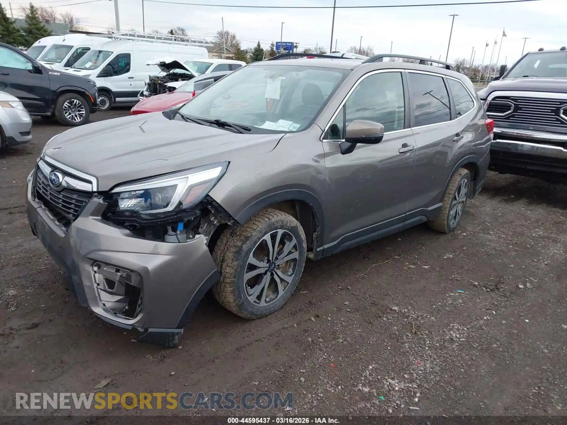 2 Photograph of a damaged car JF2SKASC8MH425023 SUBARU FORESTER 2021