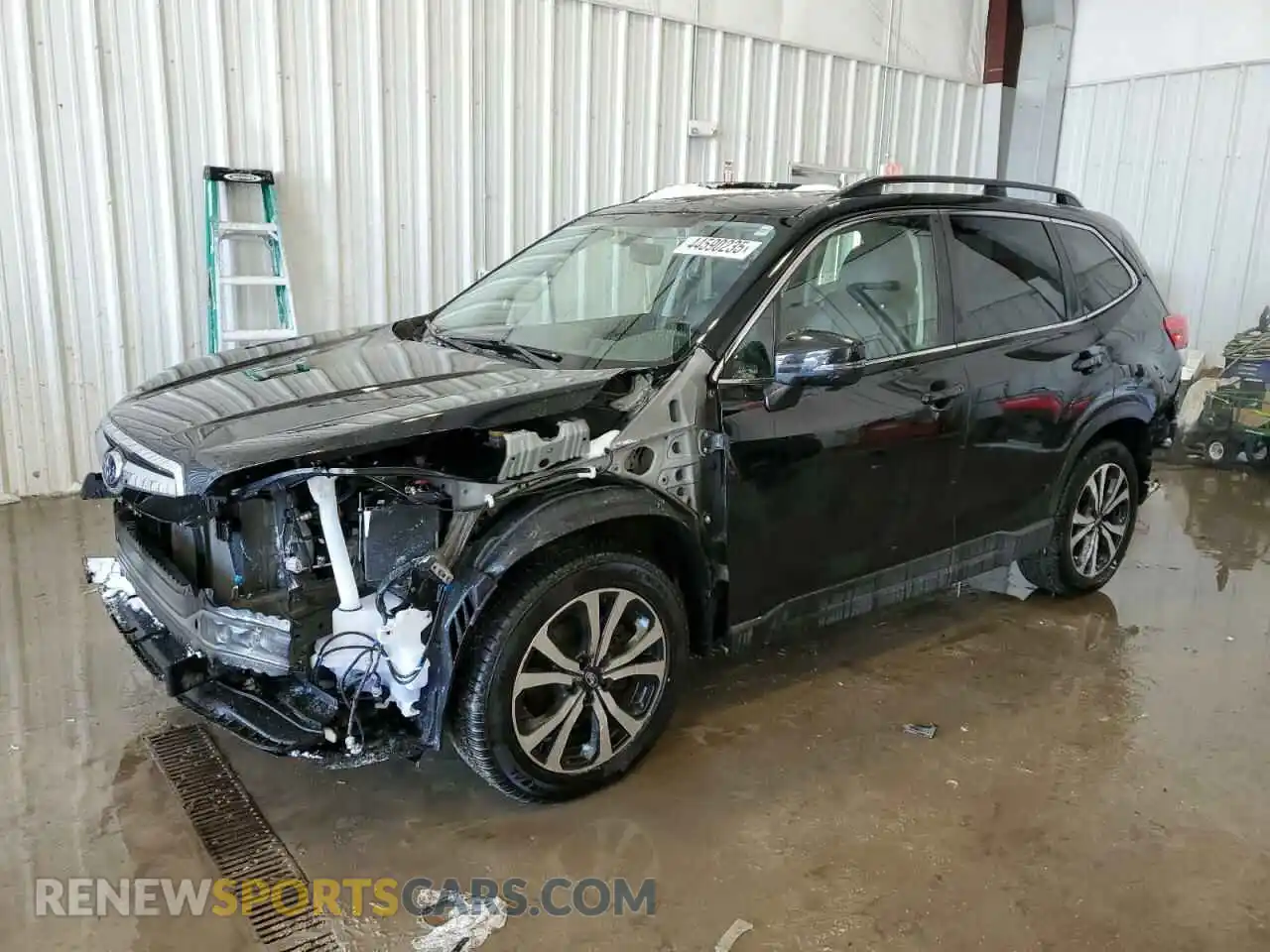 1 Photograph of a damaged car JF2SKASC8MH445241 SUBARU FORESTER 2021
