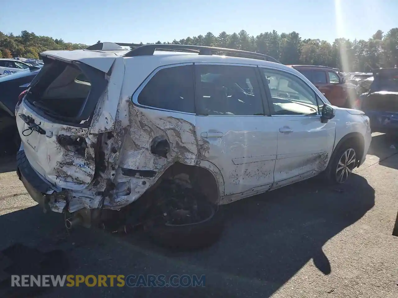 3 Photograph of a damaged car JF2SKASC9MH439660 SUBARU FORESTER 2021