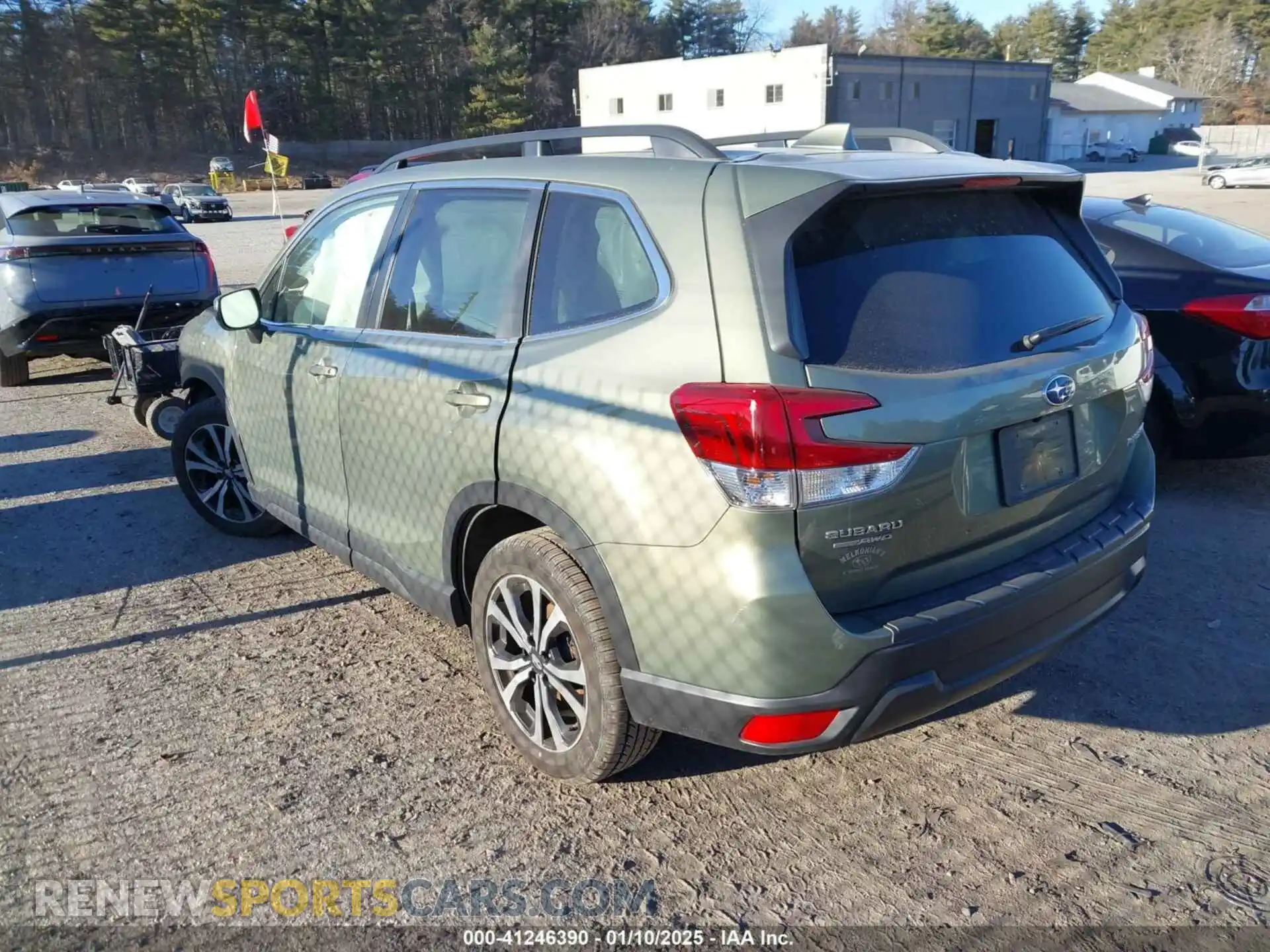 3 Фотография поврежденного автомобиля JF2SKASCXMH418302 SUBARU FORESTER 2021
