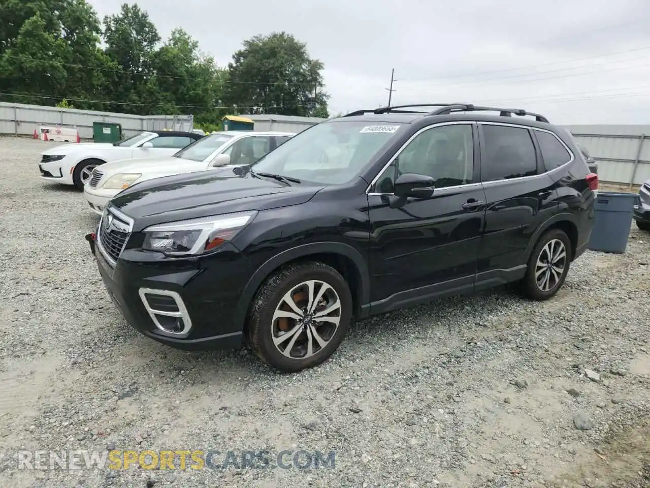 1 Photograph of a damaged car JF2SKASCXMH581841 SUBARU FORESTER 2021