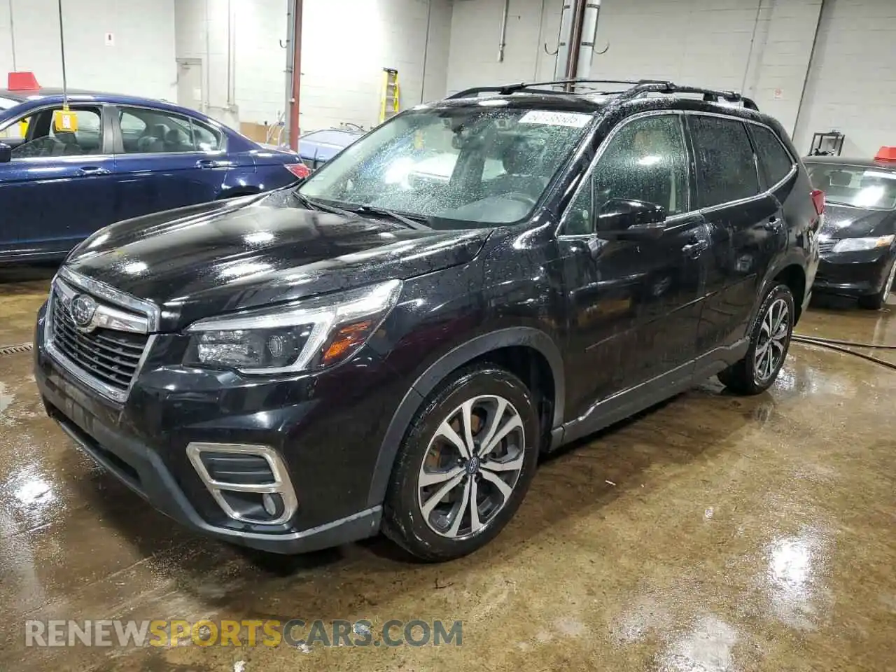 1 Photograph of a damaged car JF2SKAUC0MH472057 SUBARU FORESTER 2021
