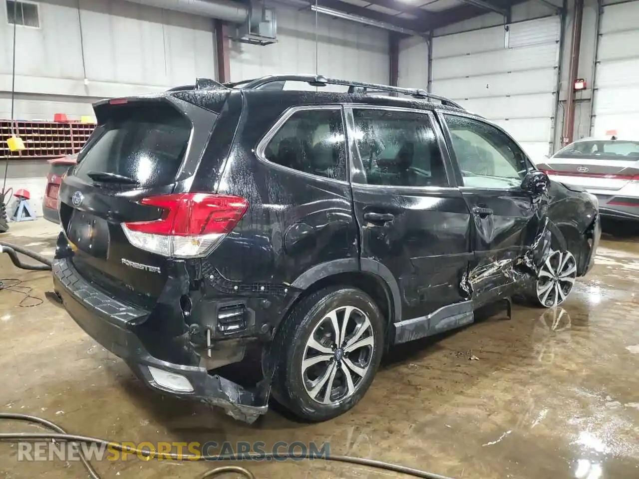 3 Photograph of a damaged car JF2SKAUC0MH472057 SUBARU FORESTER 2021
