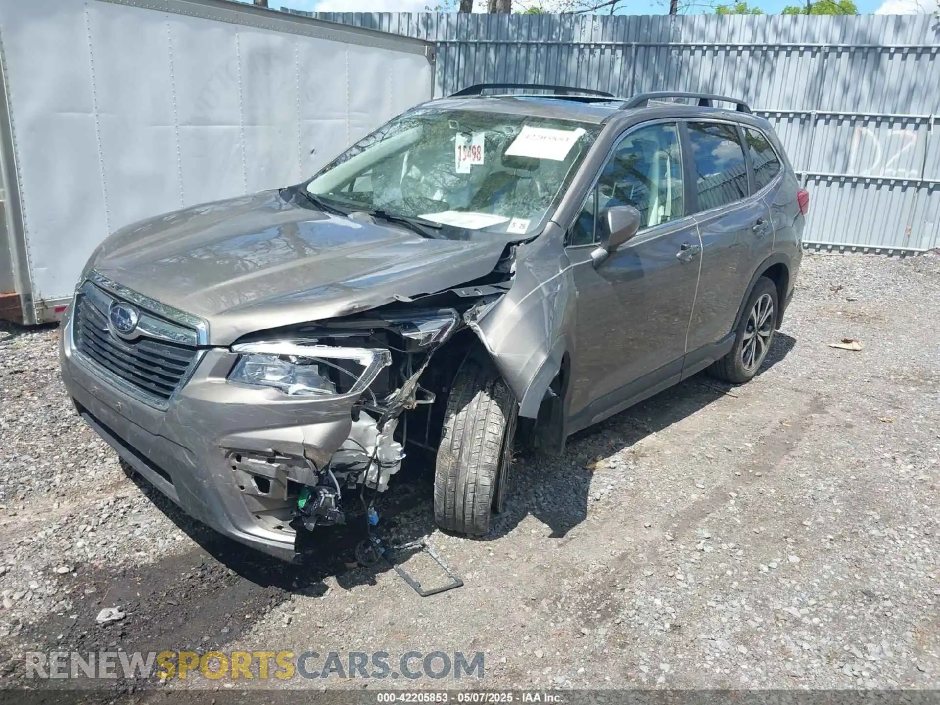 2 Photograph of a damaged car JF2SKAUC0MH474911 SUBARU FORESTER 2021
