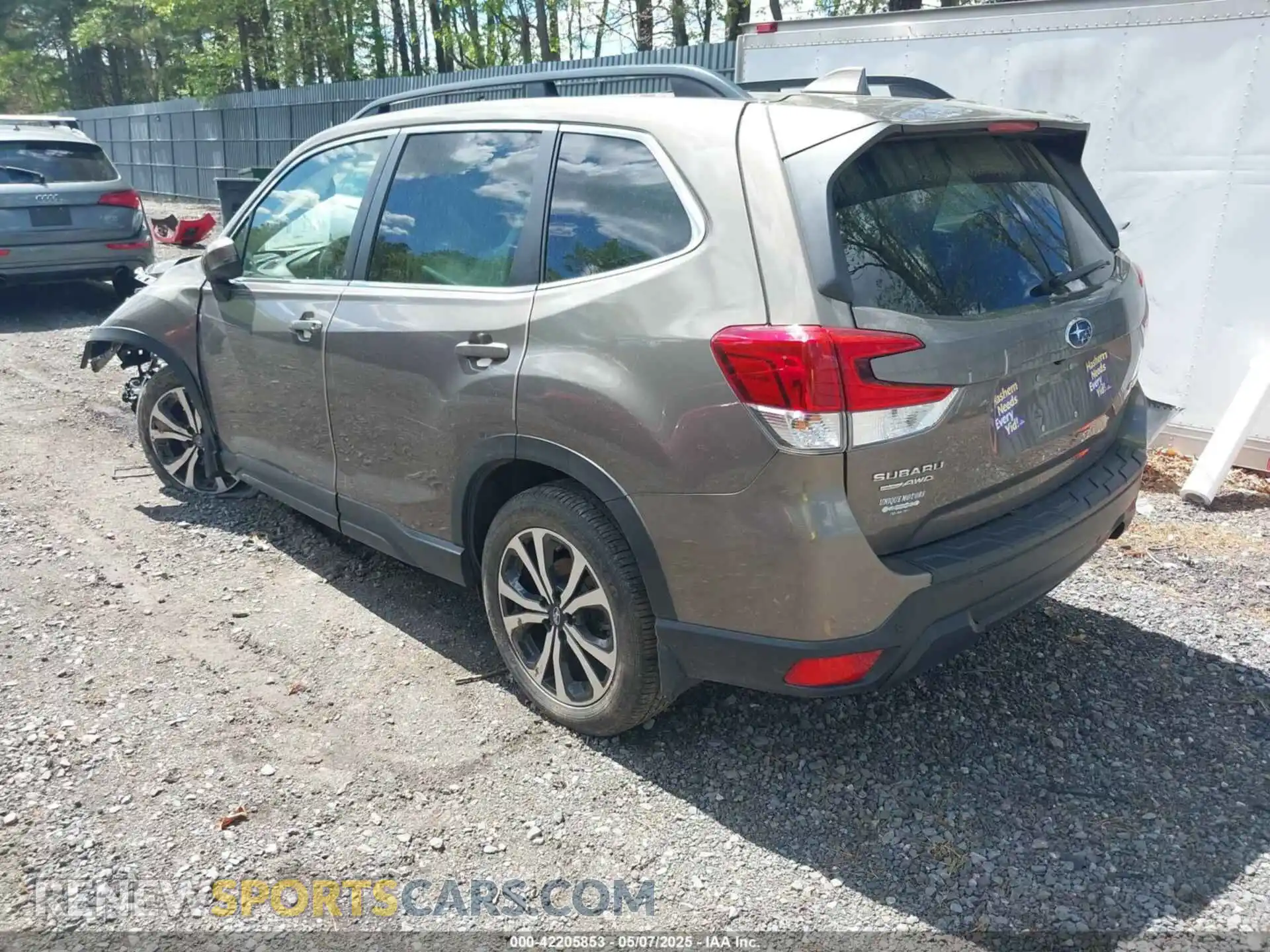 3 Photograph of a damaged car JF2SKAUC0MH474911 SUBARU FORESTER 2021