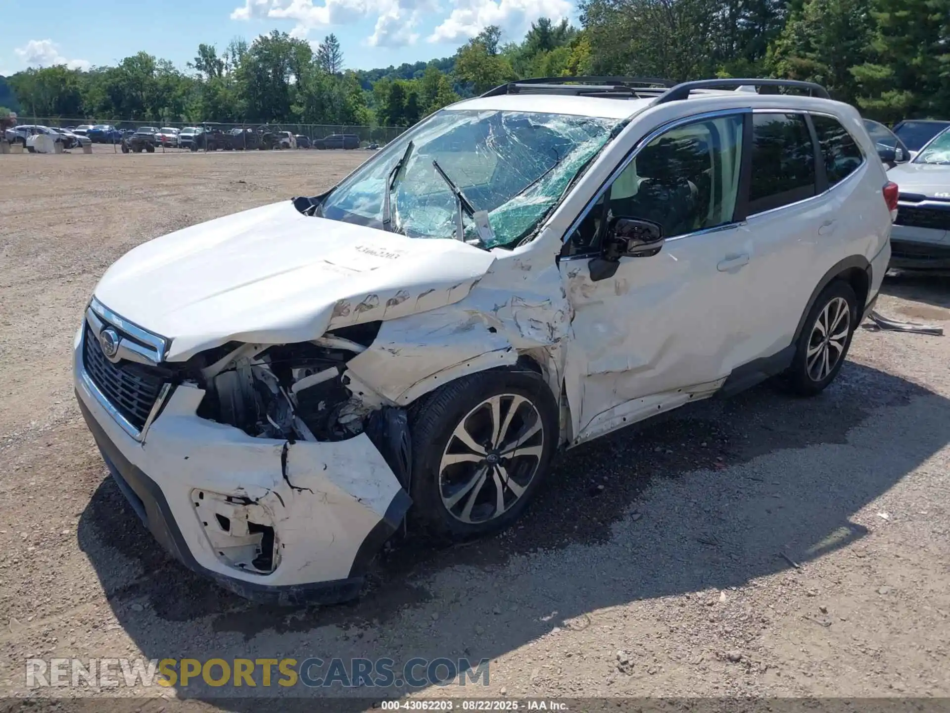 2 Photograph of a damaged car JF2SKAUC0MH487626 SUBARU FORESTER 2021