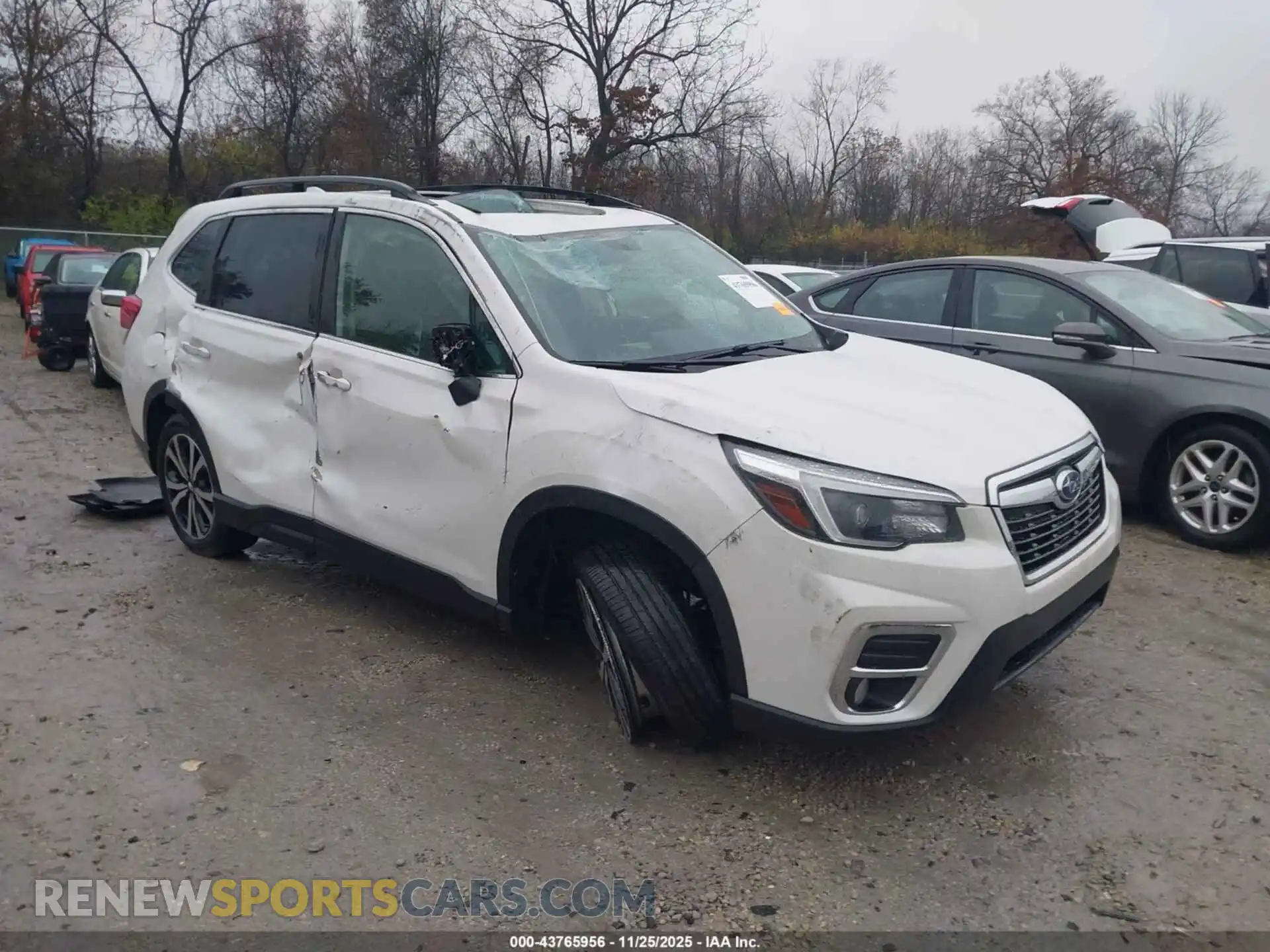 1 Photograph of a damaged car JF2SKAUC0MH497086 SUBARU FORESTER 2021