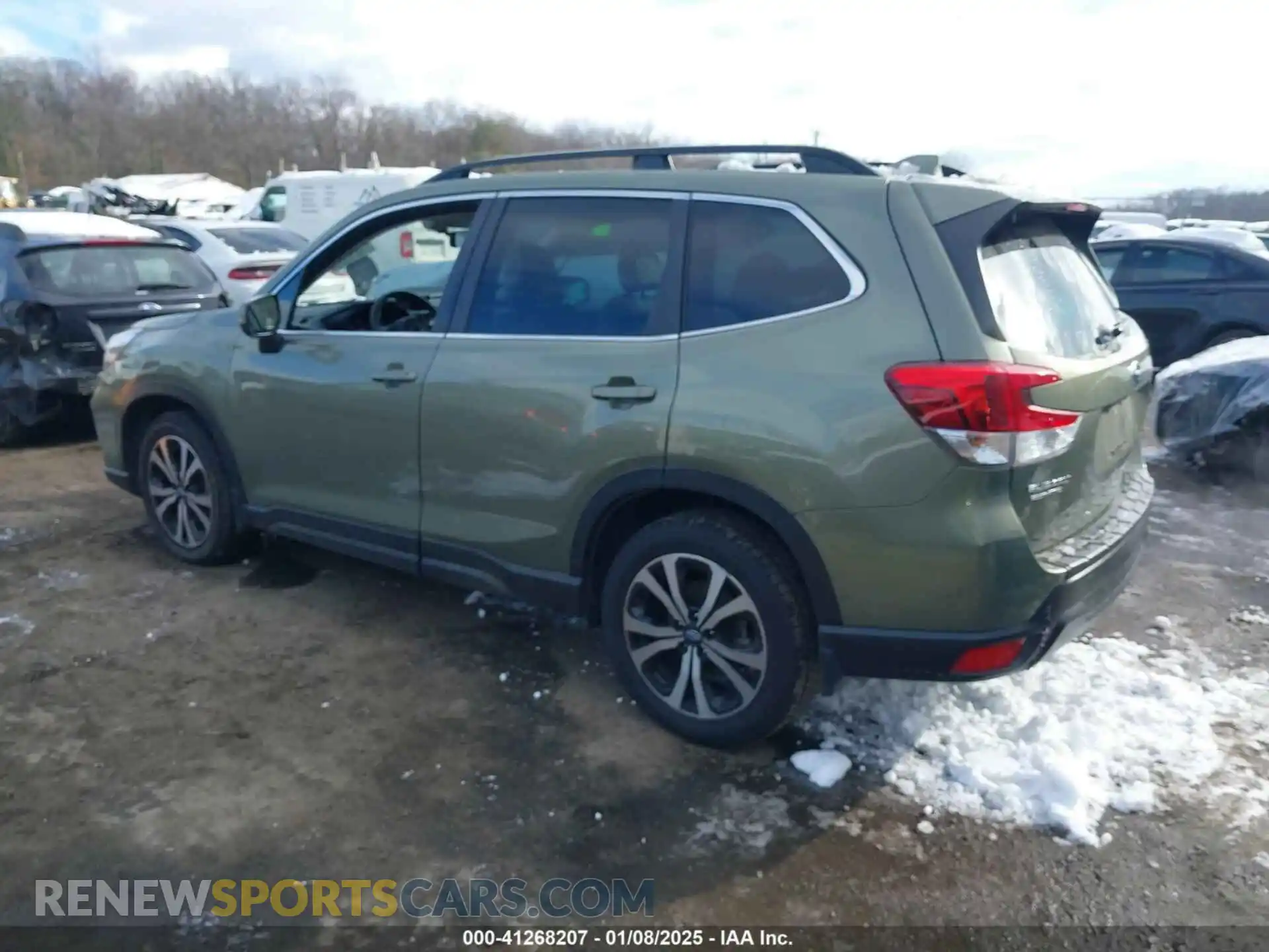 3 Photograph of a damaged car JF2SKAUC1MH482967 SUBARU FORESTER 2021