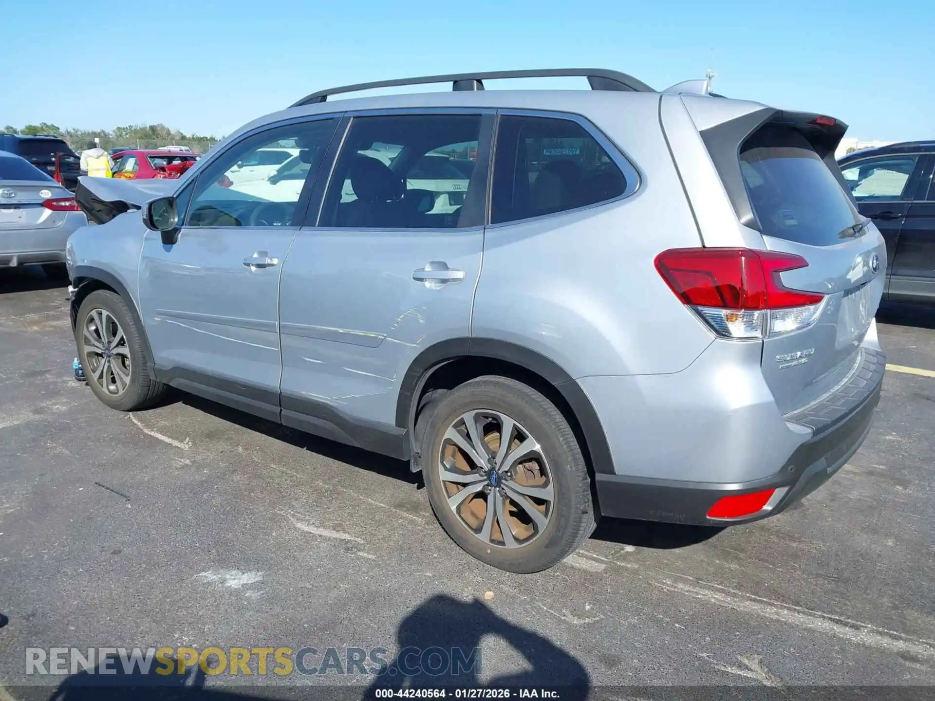3 Photograph of a damaged car JF2SKAUC1MH536400 SUBARU FORESTER 2021