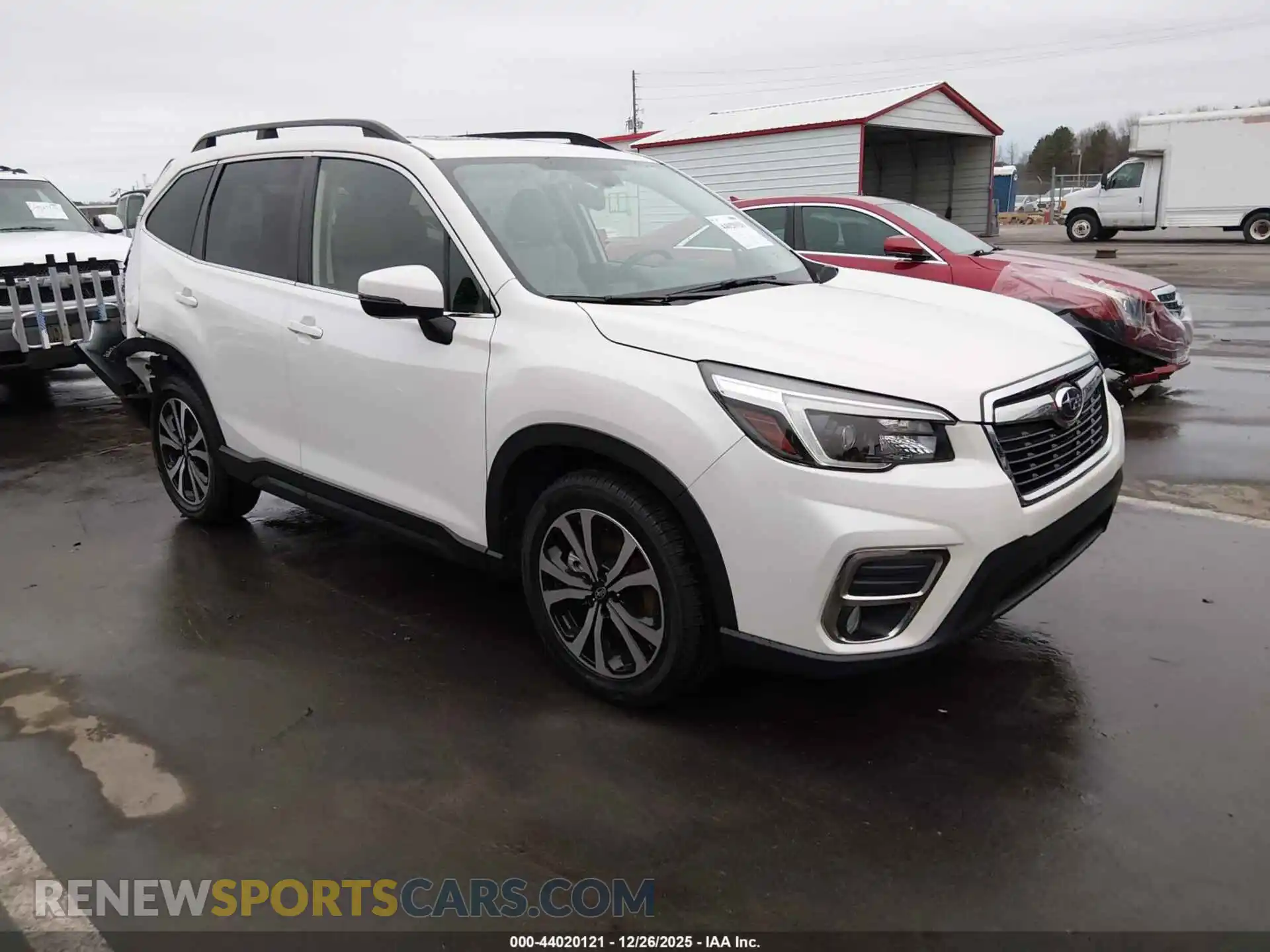 1 Photograph of a damaged car JF2SKAUC1MH538115 SUBARU FORESTER 2021