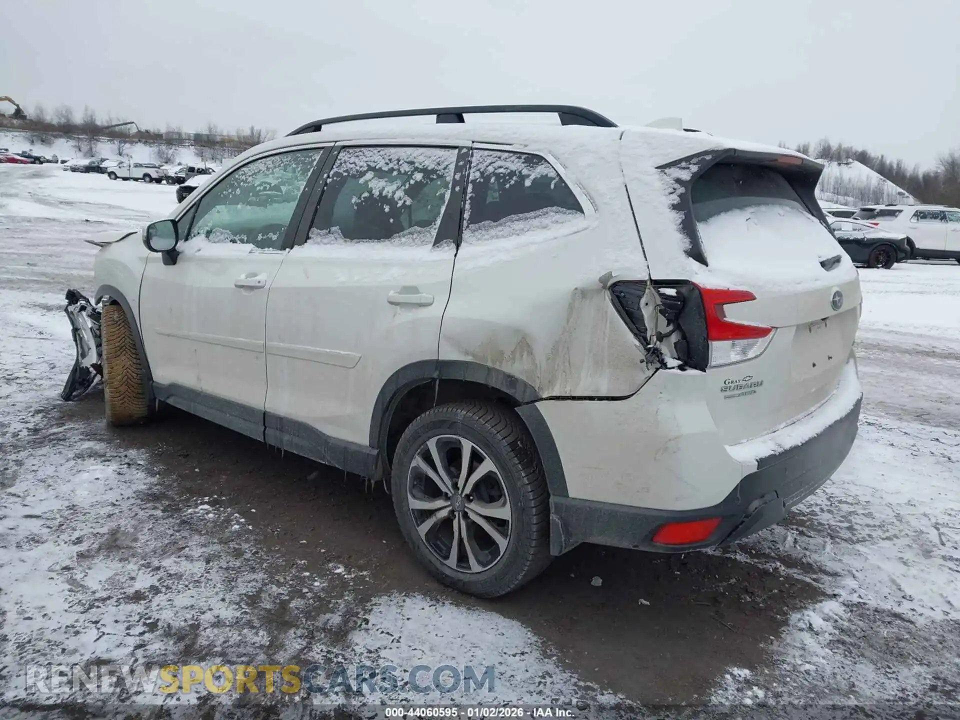 3 Photograph of a damaged car JF2SKAUC2MH410319 SUBARU FORESTER 2021