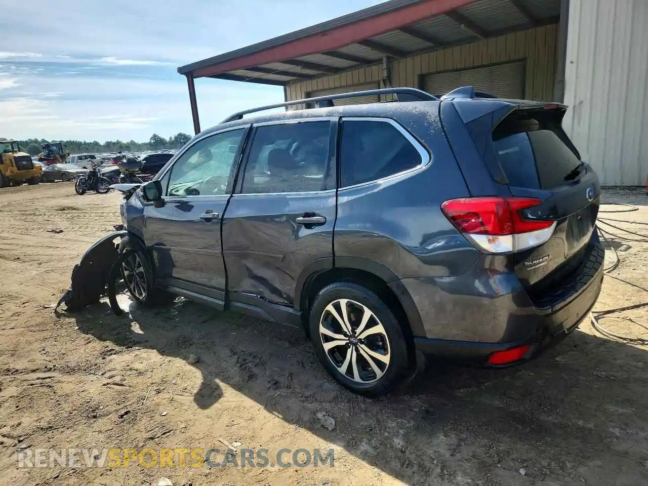 2 Photograph of a damaged car JF2SKAUC2MH447662 SUBARU FORESTER 2021