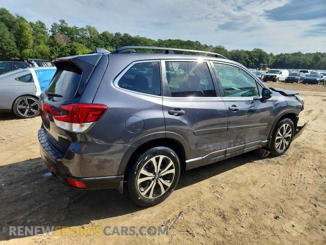 3 Photograph of a damaged car JF2SKAUC2MH447662 SUBARU FORESTER 2021