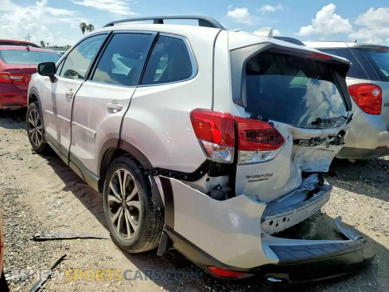 2 Photograph of a damaged car JF2SKAUC2MH544019 SUBARU FORESTER 2021
